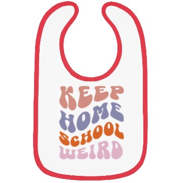 Discover Keep Homeschool Weird Bibs