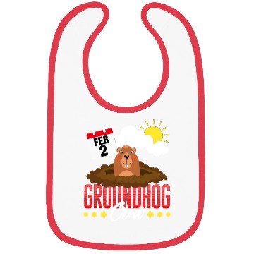 Discover Groundhog Bibs, Groundhog Crew Predicting Spring