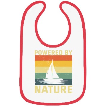 Discover Powered by Nature Sailboat Bibs