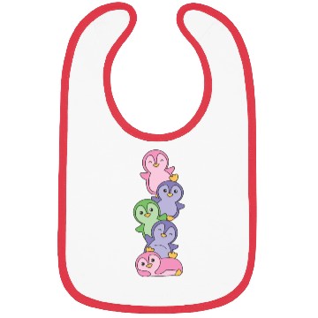 Discover Trigender Flag Pride Lgbtq Cute Penguin Bibs