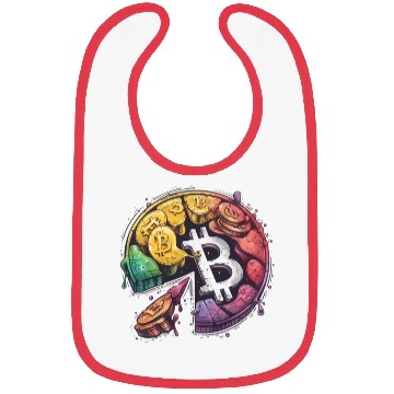 Discover Pi day 3.14 Math Crypto Bitcoin Change The Cookie Bibs