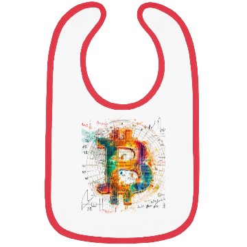 Discover Pi day 3.14 Nerd Math Teacher Crypto Bitcoin Bibs