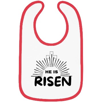 Discover Happy Easter, He is Risen, Easter Gifts Bibs