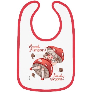 Discover Mushroom Fairy Bibs