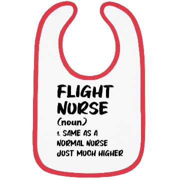 Discover Flight Nurse Critical Care Helicopter Nursing Bibs