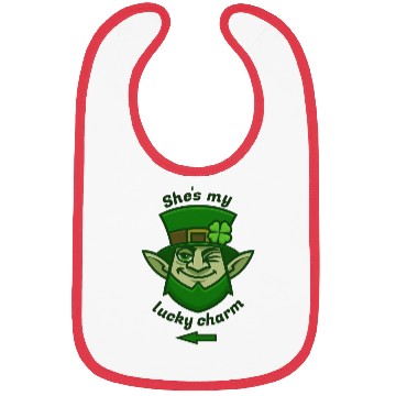 Discover St. Patrick's Day Lucky Charm for Him Bibs