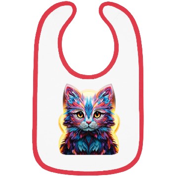 Discover Art Cat with Golden light Bibs