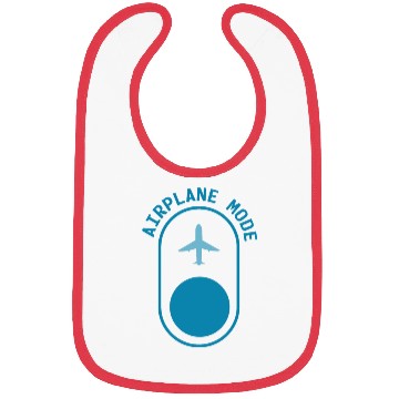 Discover Airplane Mode Bibs