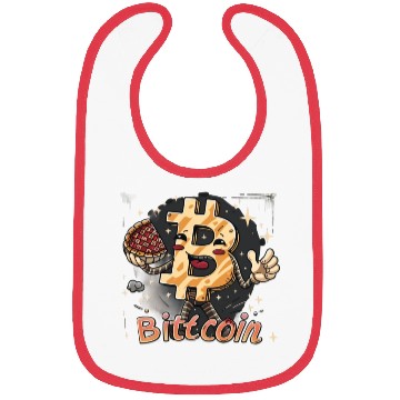 Discover Pi day 3.14 Crypto Bitcoin Smile Math Code Bibs