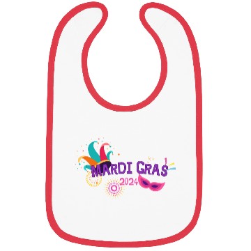Discover Design Mardi Gras Bibs