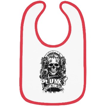 Discover Punk s not dead Bibs