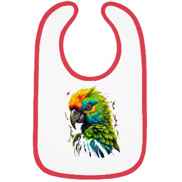 Discover Macaw Parrot for a Bird Lover Animal Lover Bibs