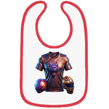 Discover Retro Varsity Vibes College Pride Bibs