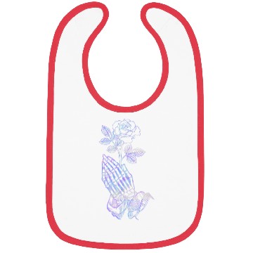 Discover Blossoms of the Beyond Skeletal Embrace Bibs