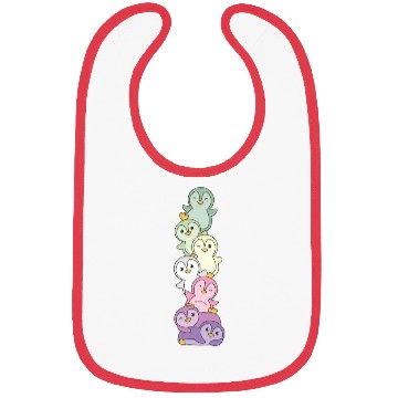 Discover Genderfae Flag Pride Lgbtq Cute Penguin Bibs