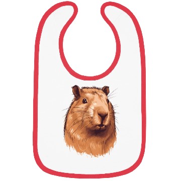Discover Capybara In Nature Bibs
