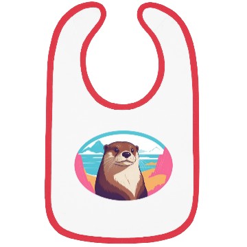 Discover Synthwave Otter 2 Bibs