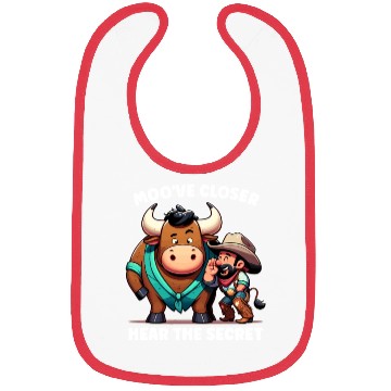 Discover Rodeo Bull Riding Livestock Show Farmer Cattle Bibs