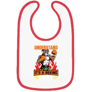 Discover Boxing A Boxing Thing Bibs