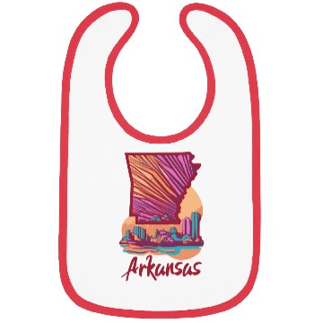 Discover ARKANSAS NATURAL STATE ORANGE Bibs