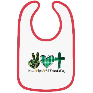 Discover Peace, Love, and Irish Vibes: St. Patrick's Day Bibs