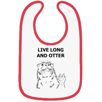 Discover Live Long and Otter Bibs
