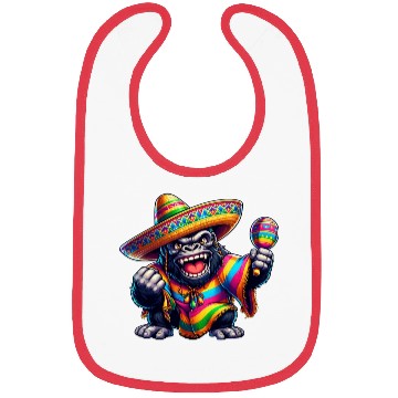 Discover Cinco de Mayo Gorilla: Festive Design Bibs