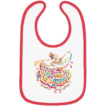 Discover Ballet Folklorico Dancer Mexico Mexican Dance Bibs