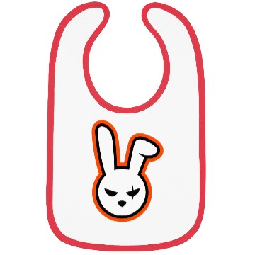 Discover Angry Bunny Bibs