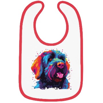 Discover Colorful Russian Black Terrier Bibs