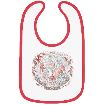 Discover Dia de Los Muertos Sugar Skull Design Bibs