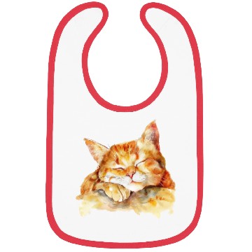 Discover cute happy funny cat for cat lover Bibs
