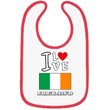 Discover I Love Ireland Bibs
