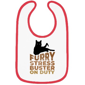 Discover Furry Stress Buster On Duty Bibs