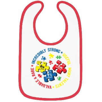 Discover Autism Periodic Table Science Teacher Autism Bibs