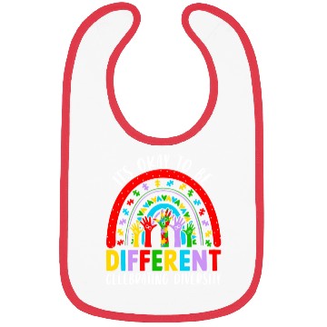 Discover It S Okay To Be Different Embrace Neurodiversity Bibs
