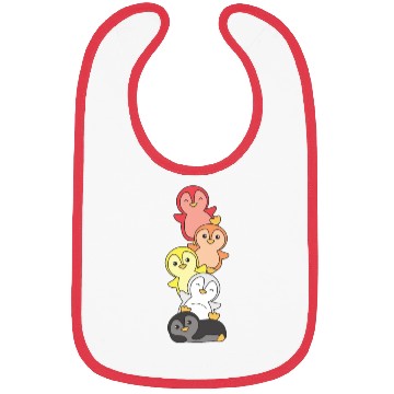 Discover Lithsexual Flag Pride Lgbtq Cute Penguin Bibs