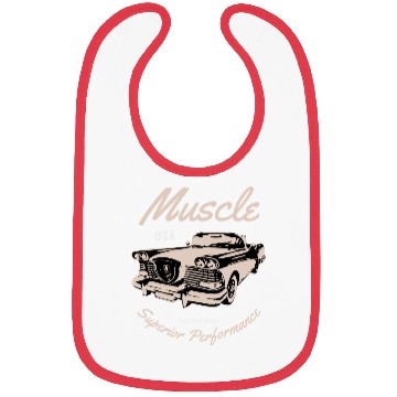 Discover Muscle car superior performance Bibs