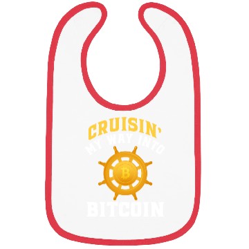 Discover Cruisin My Way Into Bitcoin Bibs