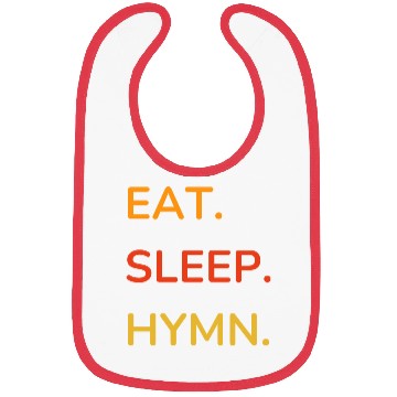 Discover EAT SLEEP HYMN Bibs