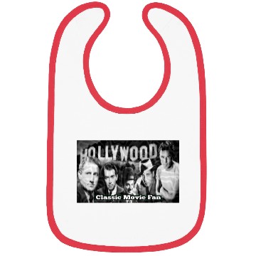 Discover Classic Hollywood Movie Fan Bibs