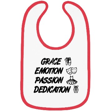 Discover Ballet Quote Bibs