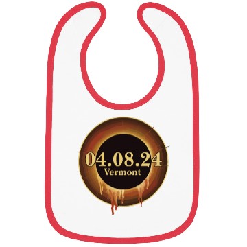 Discover Total Solar Eclipse Path of Totality Vermont Bibs
