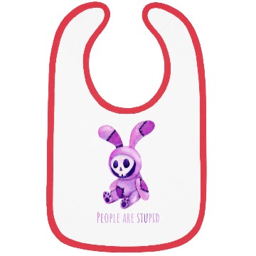 Discover People are Stupid Bibs