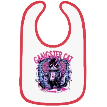Discover GANGSTER CAT Bibs