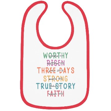 Discover Easter Christian Bibs