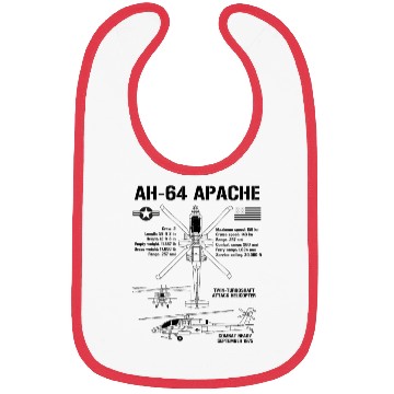 Discover AH-64 Apache Attack Helicopter Specs Military AH64 Bibs