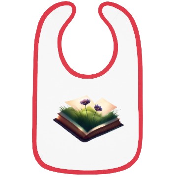 Discover Book and Flower Bibs