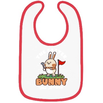 Discover Golf Easter Easter Bunny Has Arrived Bibs
