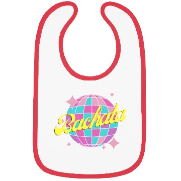 Discover Bachata dance neon color disco ball Bibs